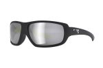 Frame: Matt Black; Lenses: ecLiPse Series Smoke Silver Mirror