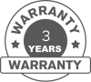 3-years warranty